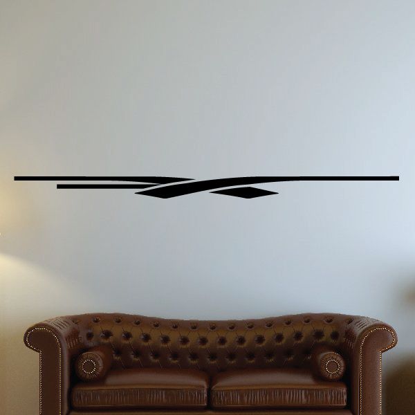 Tribal Pinstripe Wall Decal - Vinyl Decal - Car Decal - 131