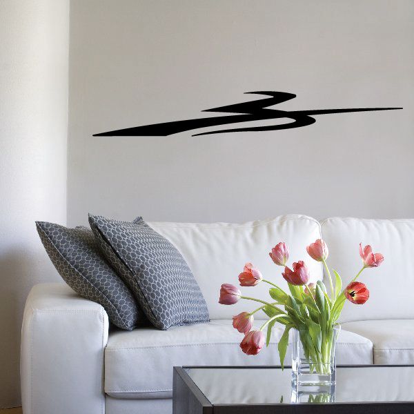 Tribal Pinstripe Wall Decal - Vinyl Decal - Car Decal - 137