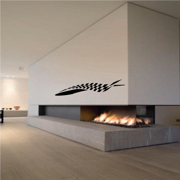 Tribal Pinstripe Wall Decal - Vinyl Decal - Car Decal - 146