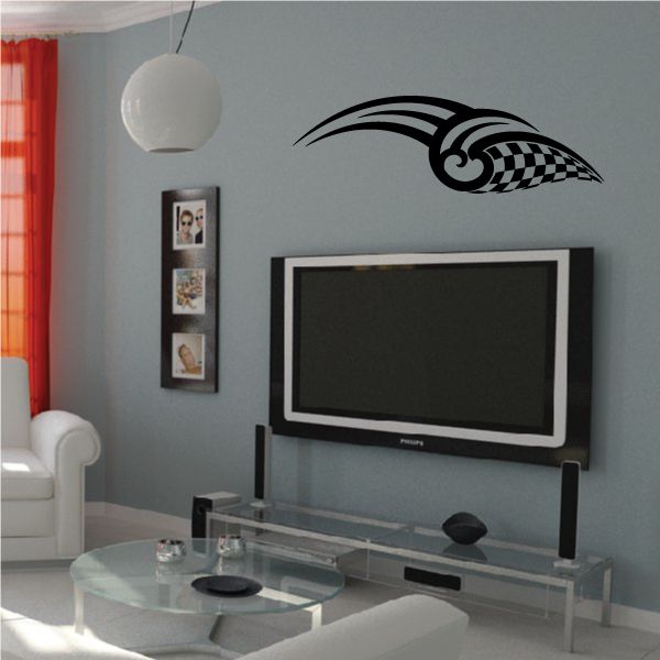 Tribal Pinstripe Wall Decal - Vinyl Decal - Car Decal - 153