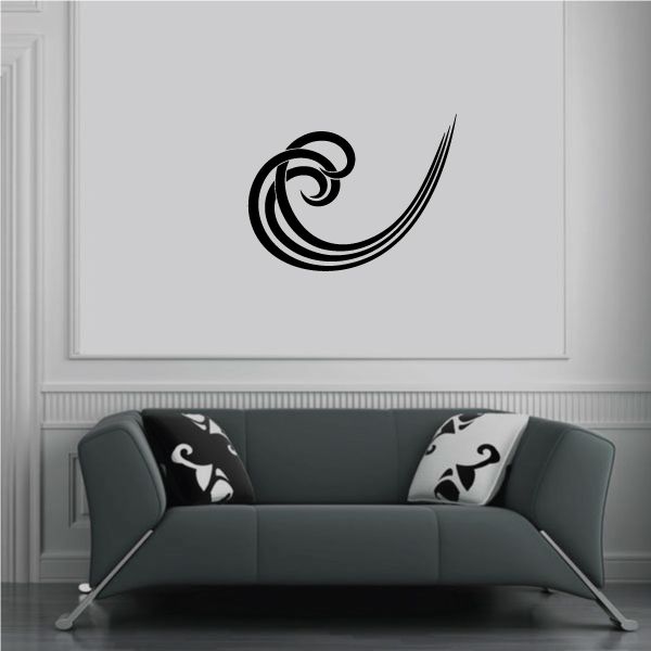 Tribal Pinstripe Wall Decal - Vinyl Decal - Car Decal - 161
