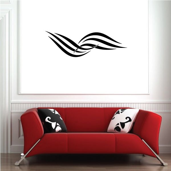 Tribal Pinstripe Wall Decal - Vinyl Decal - Car Decal - 162