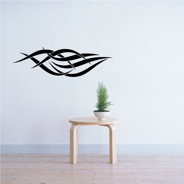 Tribal Pinstripe Wall Decal - Vinyl Decal - Car Decal - 163