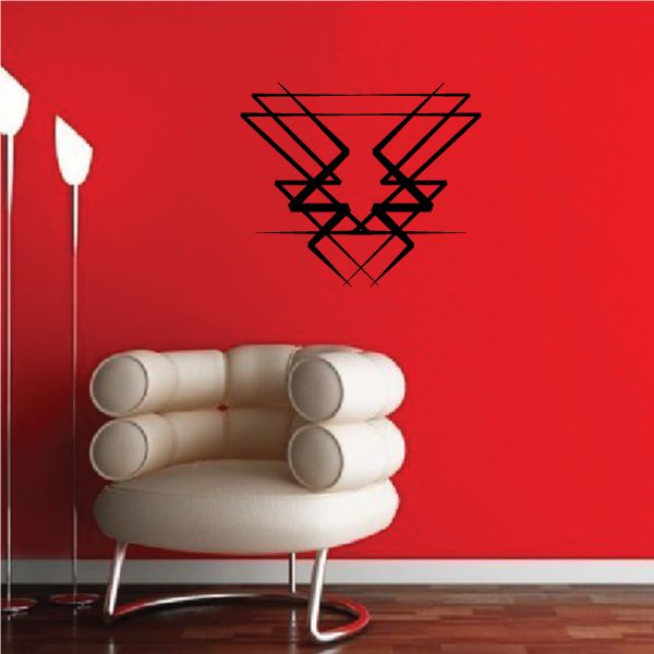 Tribal Pinstripe Wall Decal - Vinyl Decal - Car Decal - 170