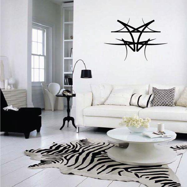 Tribal Pinstripe Wall Decal - Vinyl Decal - Car Decal - 172