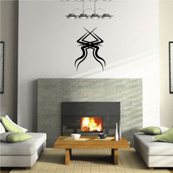 Tribal Pinstripe Wall Decal - Vinyl Decal - Car Decal - 176