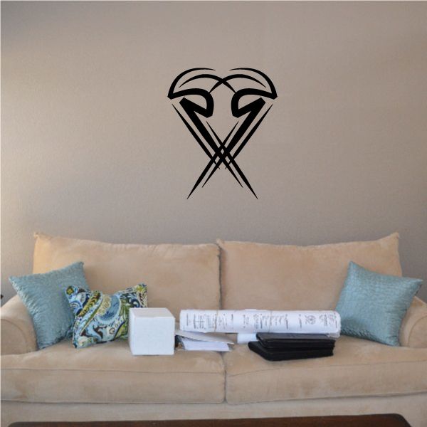 Tribal Pinstripe Wall Decal - Vinyl Decal - Car Decal - 179