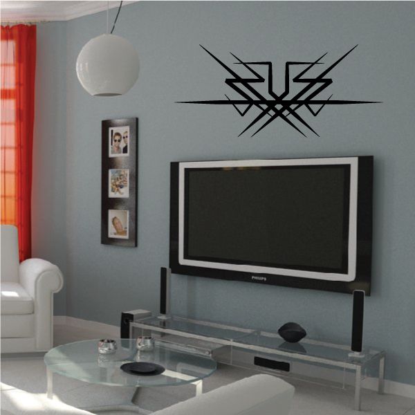 Tribal Pinstripe Wall Decal - Vinyl Decal - Car Decal - 180