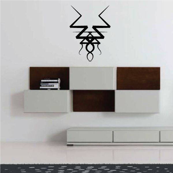 Tribal Pinstripe Wall Decal - Vinyl Decal - Car Decal - 183