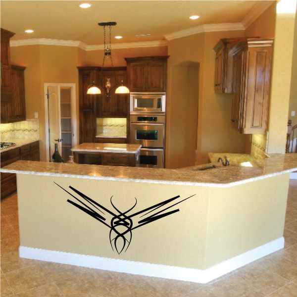Tribal Pinstripe Wall Decal - Vinyl Decal - Car Decal - 188