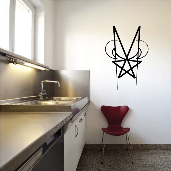 Tribal Pinstripe Wall Decal - Vinyl Decal - Car Decal - 190
