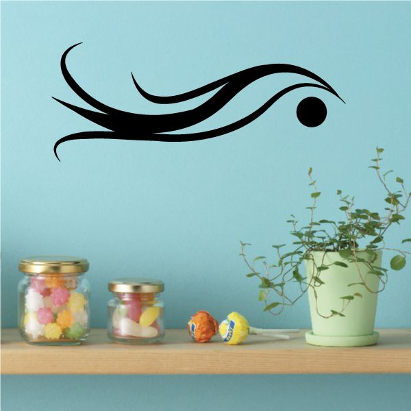 Tribal Pinstripe Wall Decal - Vinyl Decal - Car Decal - 194