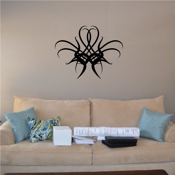 Tribal Pinstripe Wall Decal - Vinyl Decal - Car Decal - 198