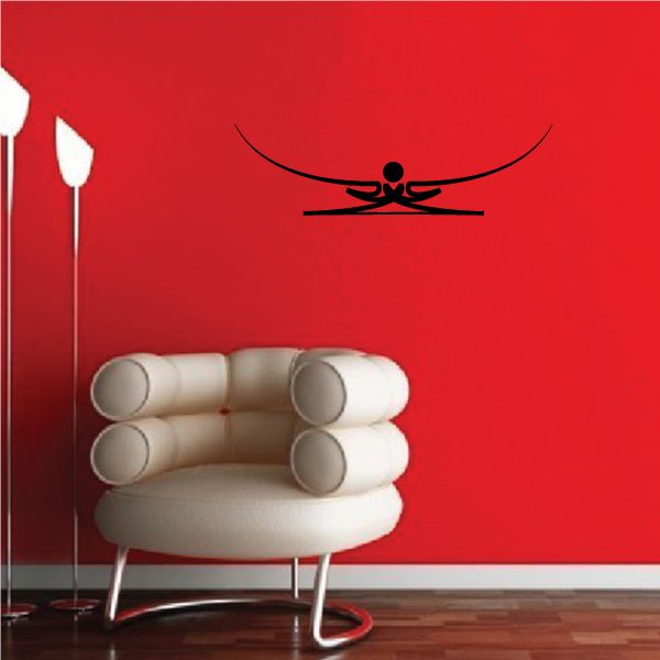 Tribal Pinstripe Wall Decal - Vinyl Decal - Car Decal - 199