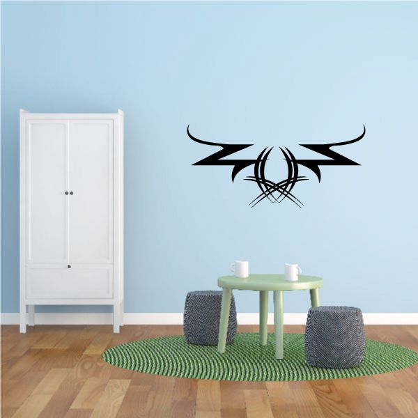 Tribal Pinstripe Wall Decal - Vinyl Decal - Car Decal - 209
