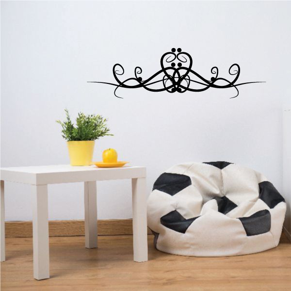 Tribal Pinstripe Wall Decal - Vinyl Decal - Car Decal - 221