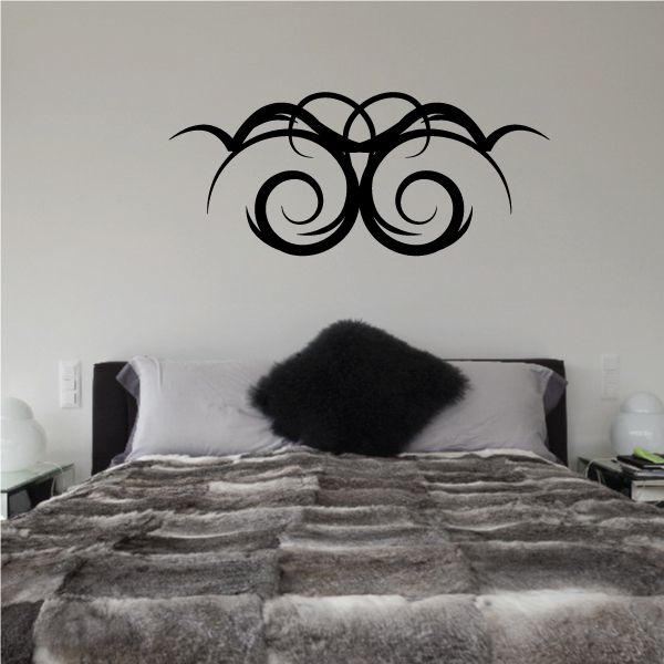 Tribal Pinstripe Wall Decal - Vinyl Decal - Car Decal - 228
