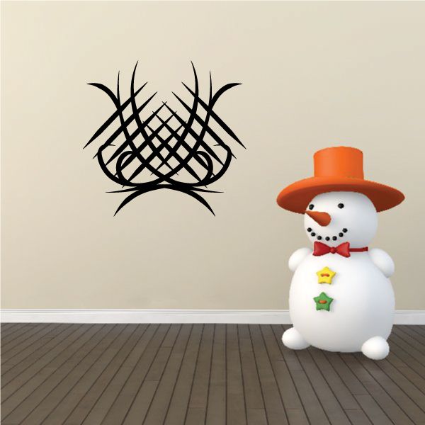 Tribal Pinstripe Wall Decal - Vinyl Decal - Car Decal - 233