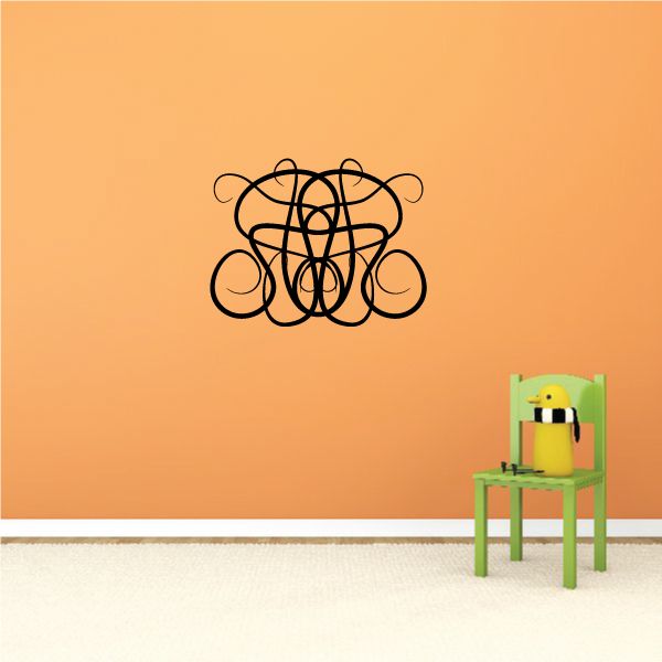 Tribal Pinstripe Wall Decal - Vinyl Decal - Car Decal - 236