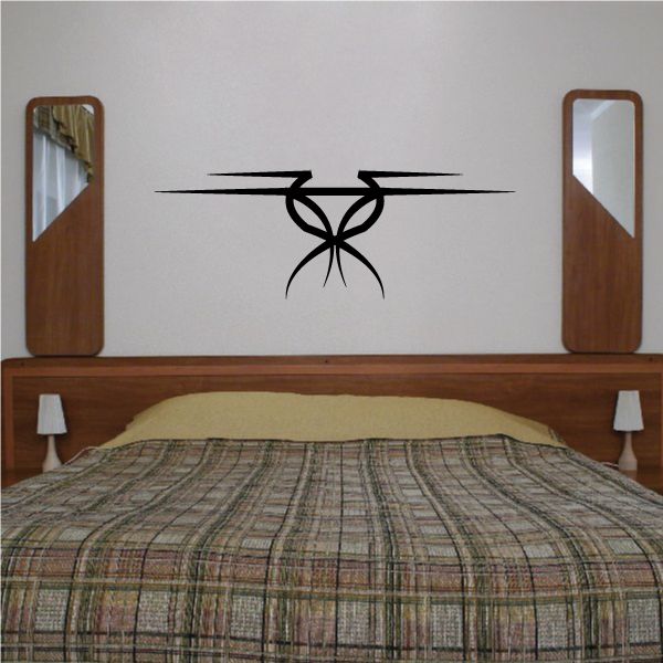 Tribal Pinstripe Wall Decal - Vinyl Decal - Car Decal - 237