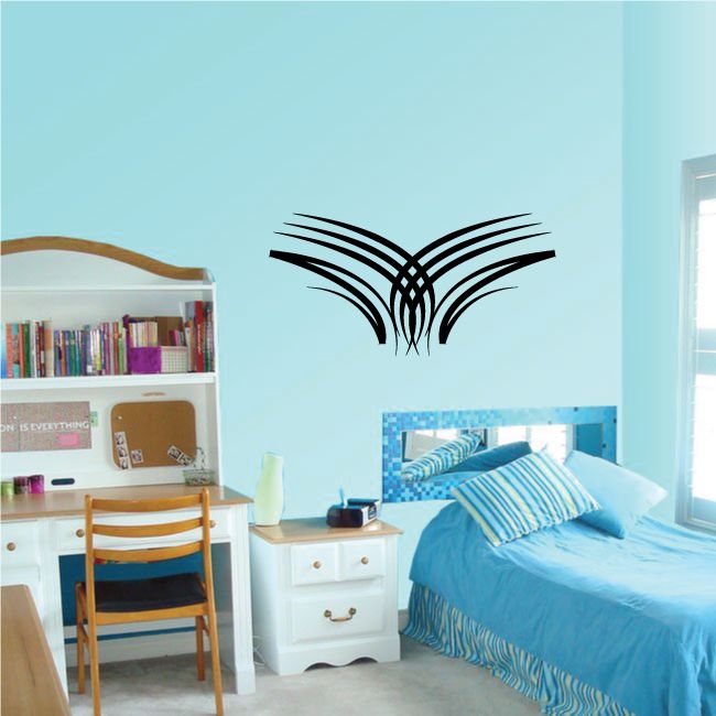 Tribal Pinstripe Wall Decal - Vinyl Decal - Car Decal - 243