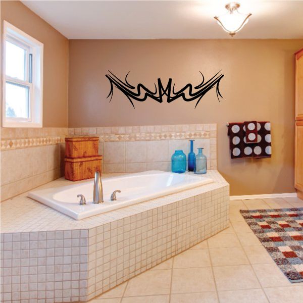 Tribal Pinstripe Wall Decal - Vinyl Decal - Car Decal - 253