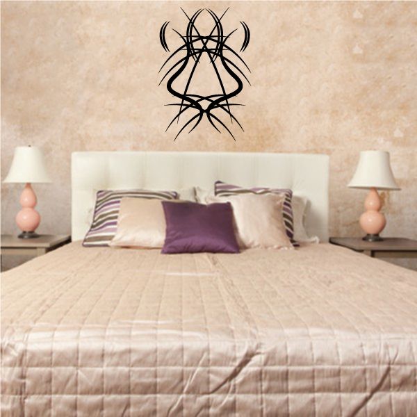 Tribal Pinstripe Wall Decal - Vinyl Decal - Car Decal - 257