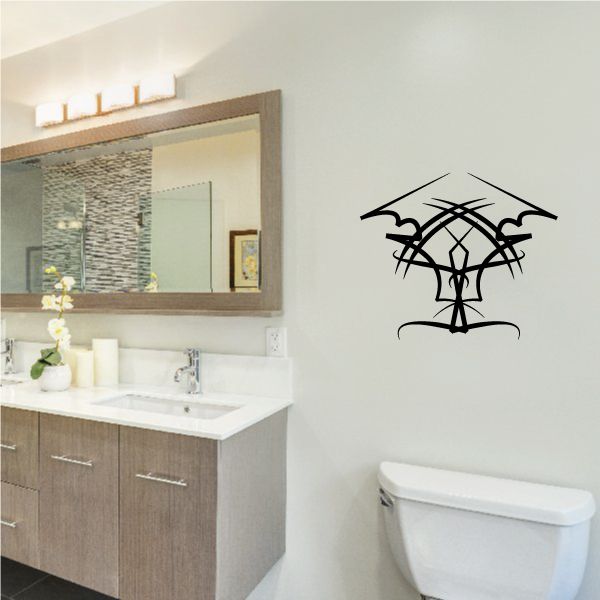 Tribal Pinstripe Wall Decal - Vinyl Decal - Car Decal - 258