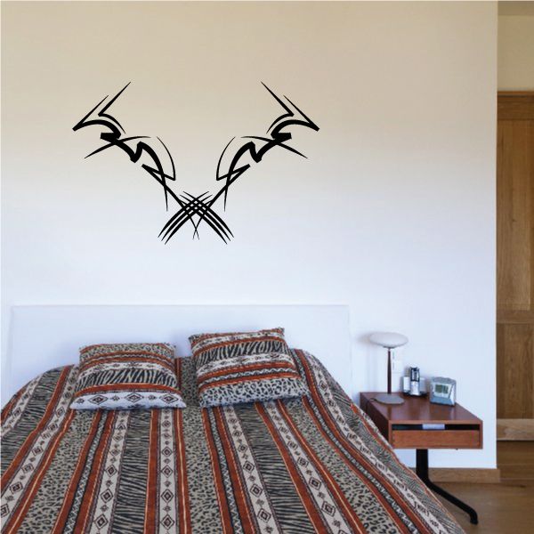 Tribal Pinstripe Wall Decal - Vinyl Decal - Car Decal - 267