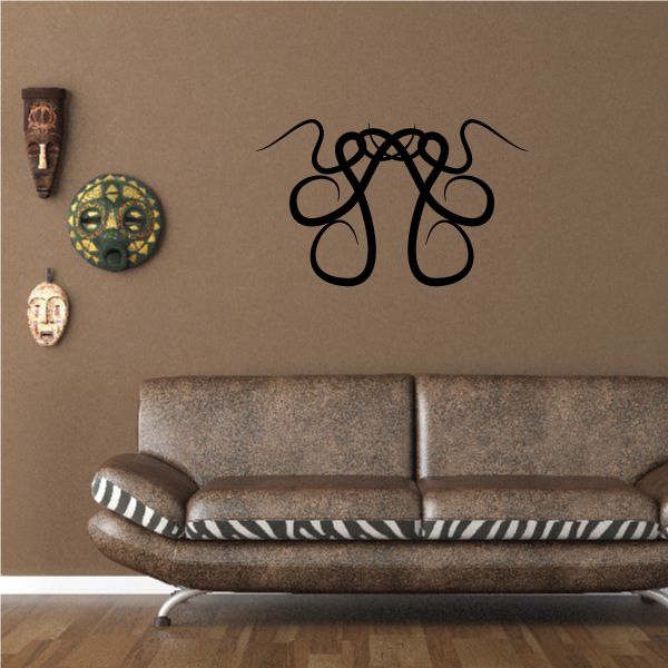 Tribal Pinstripe Wall Decal - Vinyl Decal - Car Decal - 284