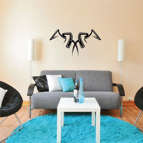 Tribal Pinstripe Wall Decal - Vinyl Decal - Car Decal - 286