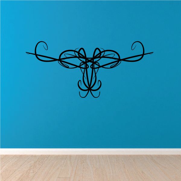 Tribal Pinstripe Wall Decal - Vinyl Decal - Car Decal - 288