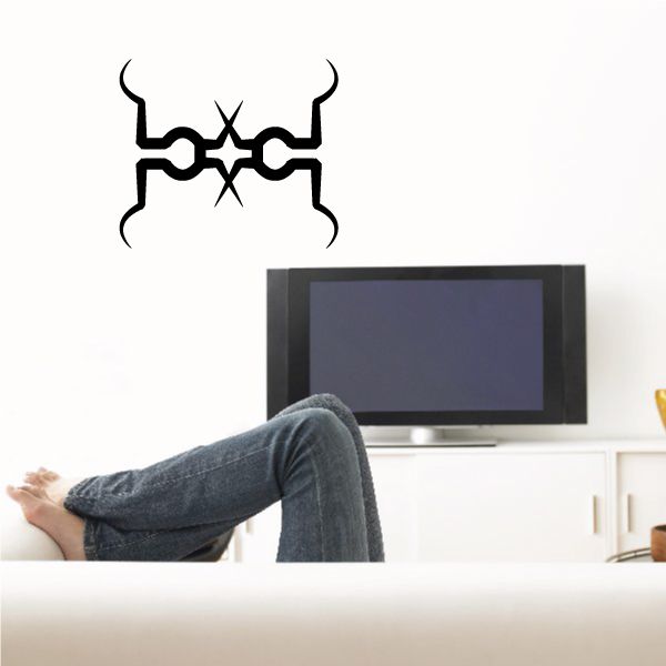 Tribal Pinstripe Wall Decal - Vinyl Decal - Car Decal - 293