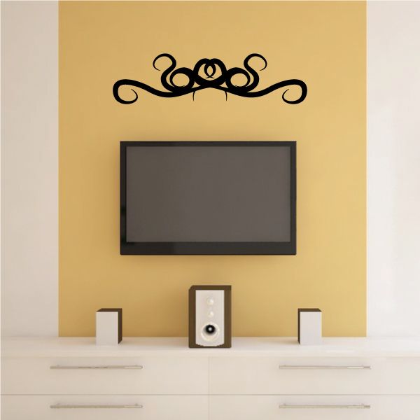 Tribal Pinstripe Wall Decal - Vinyl Decal - Car Decal - 298