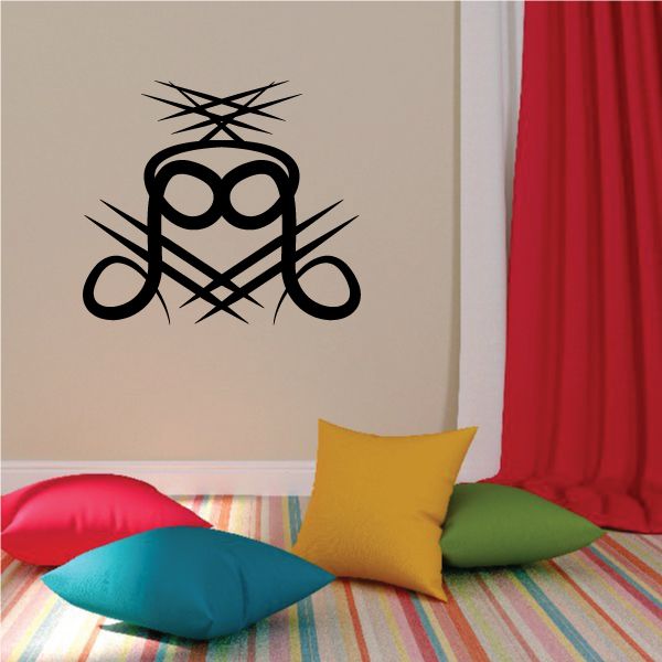 Tribal Pinstripe Wall Decal - Vinyl Decal - Car Decal - 308