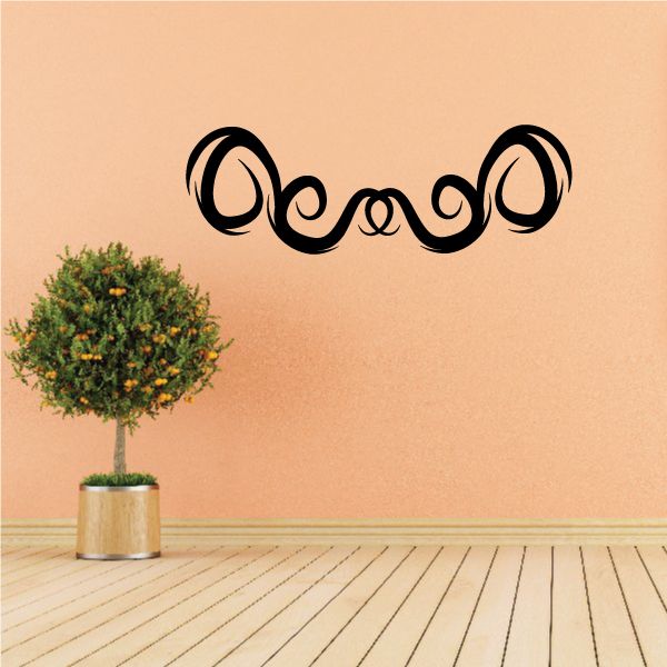 Tribal Pinstripe Wall Decal - Vinyl Decal - Car Decal - 314