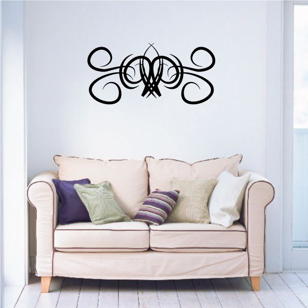 Tribal Pinstripe Wall Decal - Vinyl Decal - Car Decal - 316
