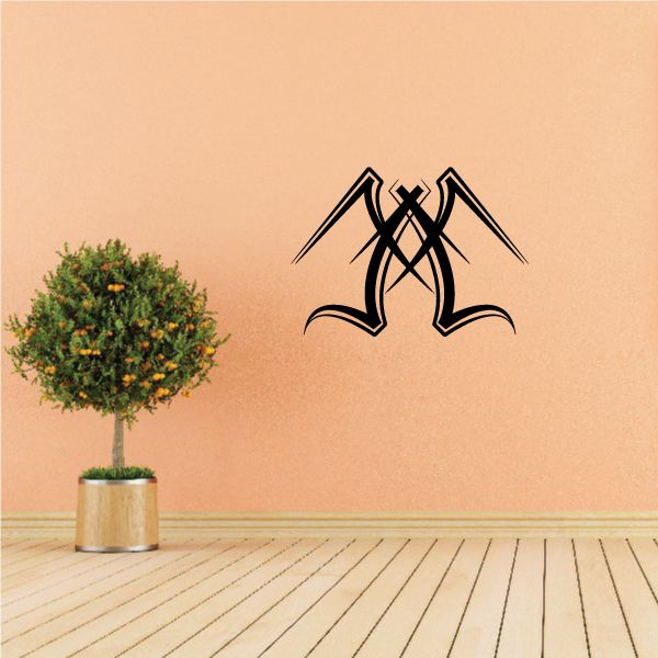 Tribal Pinstripe Wall Decal - Vinyl Decal - Car Decal - 320