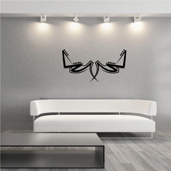 Tribal Pinstripe Wall Decal - Vinyl Decal - Car Decal - 322