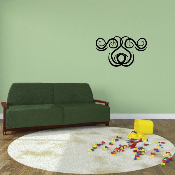 Tribal Pinstripe Wall Decal - Vinyl Decal - Car Decal - 331