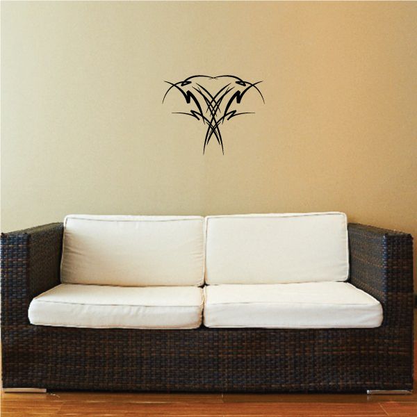 Tribal Pinstripe Wall Decal - Vinyl Decal - Car Decal - 334