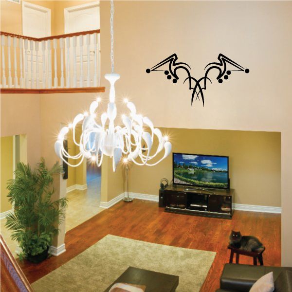 Tribal Pinstripe Wall Decal - Vinyl Decal - Car Decal - 342