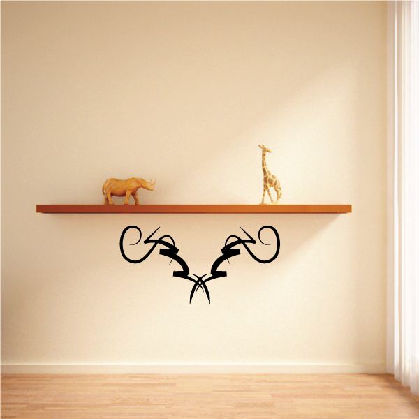 Tribal Pinstripe Wall Decal - Vinyl Decal - Car Decal - 350