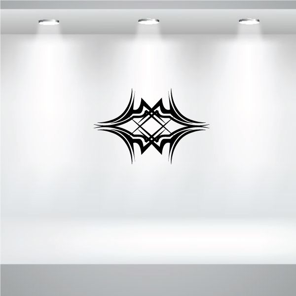 Tribal Pinstripe Wall Decal - Vinyl Decal - Car Decal - 358