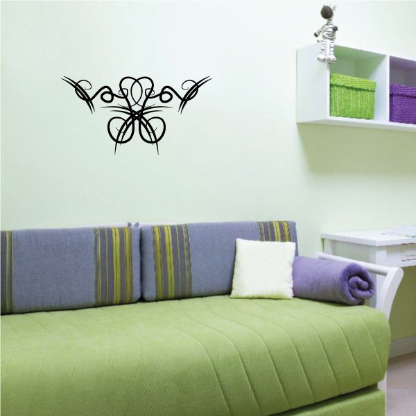 Tribal Pinstripe Wall Decal - Vinyl Decal - Car Decal - 366