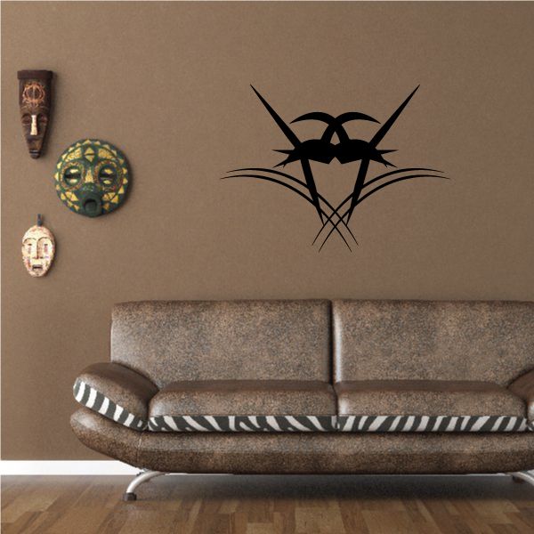 Tribal Pinstripe Wall Decal - Vinyl Decal - Car Decal - 377
