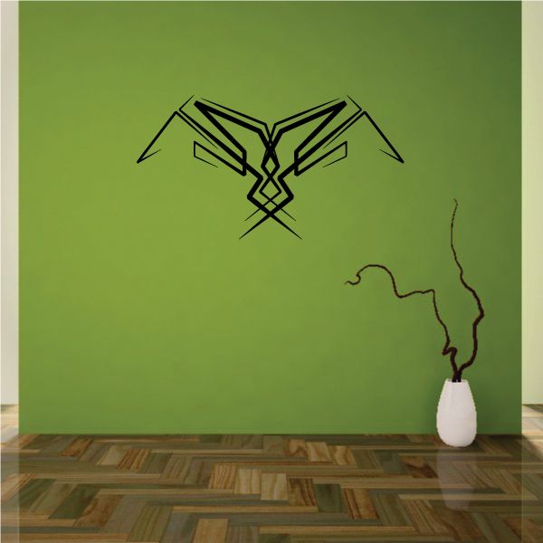Tribal Pinstripe Wall Decal - Vinyl Decal - Car Decal - 395