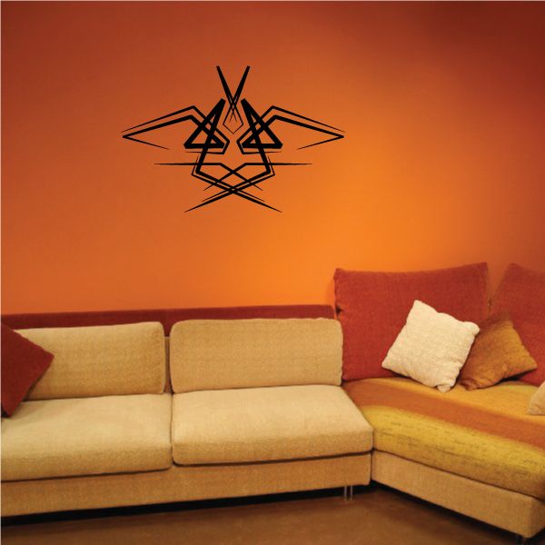 Tribal Pinstripe Wall Decal - Vinyl Decal - Car Decal - 396