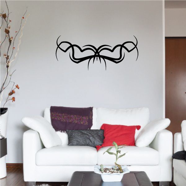 Tribal Pinstripe Wall Decal - Vinyl Decal - Car Decal - 415