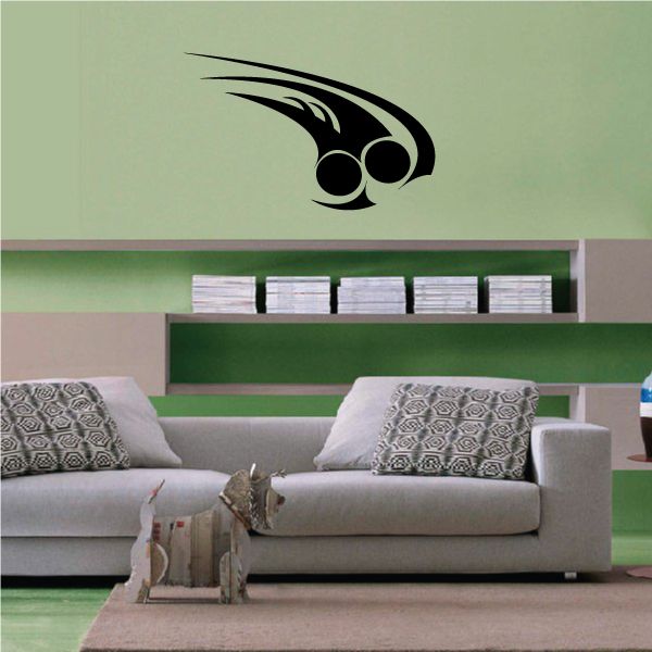 Tribal Pinstripe Wall Decal - Vinyl Decal - Car Decal - 422